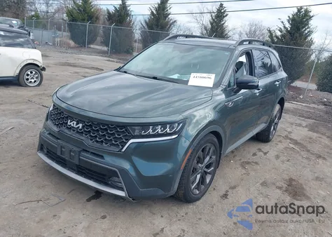 2022 Kia Sorento X-Line Ex from USA, damaged, VIN 5XYRHDLF6NG155032